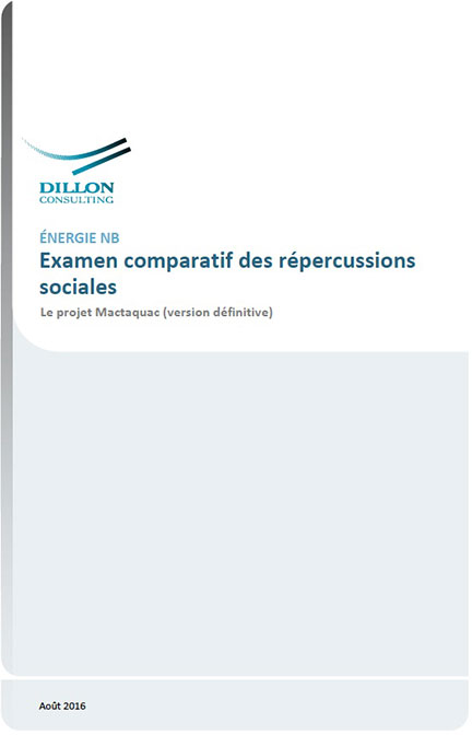 Examen comparatif des répercussions sociales