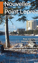 Nouvelles de Point Lepreau - Hiver 2018